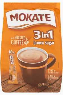 Mokate instant kávé 3in1 10*17g Gold (Barna cukorral) 