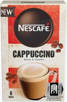 Nescafé cappucino 8x15g