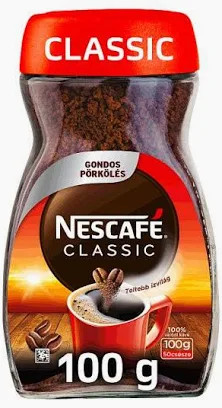 Nescafé classic üveges 100g