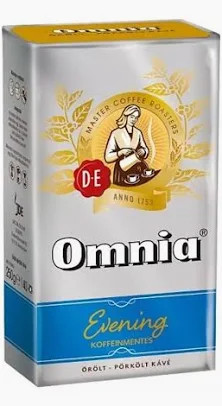 Omnia koffeinmentes őrölt 250g